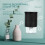 Valentine's Day wax melt aroma lamp black 3