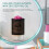 Valentine's Day wax melt aroma lamp black 5
