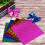 Eease holographic glitter paper 100 pcs 5