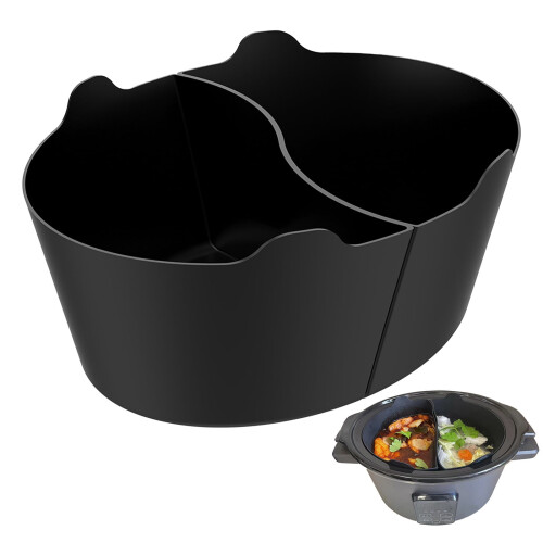 Slow Cooker Liner for 6-Quart, Reusable Machine Washable 1