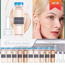 (1 box Fair) Korea BB Cream Serum 5ml Starter Kit Niacinamide Foundation Sunscreen Cream Face Makeup Skin Care Travel Size
