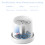 EQWLJWE Personal Size Portable Blender USB Rechargeable 5