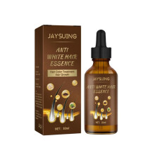 Lasting Anti Gray Hair Treatment Serum White to Black Hair Growth Natural Color Repair Nourish Men Women Anti Hair Loss 30ml