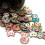 Wooden Buttons 2-Hole Mixed 50 pcs 4