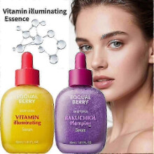 1Set Anti-Aging Vitamin Illuminating Serum Contains 99% Pure Bakuchiol 5,000ppm