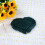 Σουβέρ από βαμβακερό ύφασμα Love Heart Cup Mat με φούντες 6