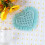 Σουβέρ από βαμβακερό ύφασμα Love Heart Cup Mat με φούντες 7