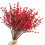 Red Berry Stems Artificial Holly Picks 12 Pack 2