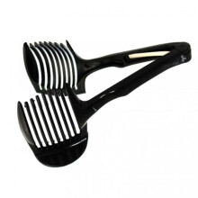Black Plastic Fruit and Vegetable Slicer Multifunction Vegetable Chopper Kitchen Slicing Tool Home Cutting Gadget