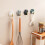 KERISTY geometric wall hooks light luxury 4 pcs 3