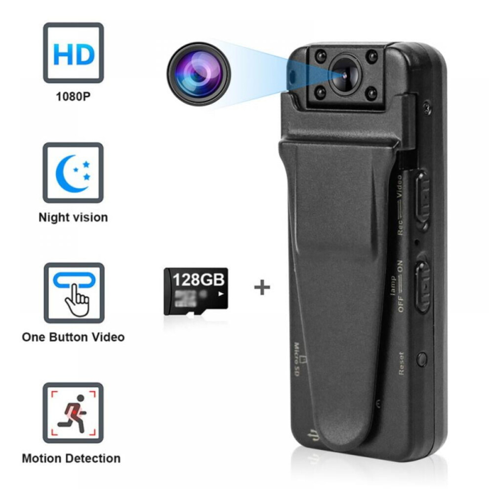 1080P Wearable Body Camera Portable Pen Cam Usb 9370362080677