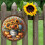Round wooden door pendant 5