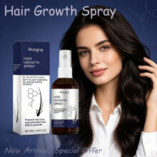 (4pcs) HOEGOA 50ML Hair Growth Spray Deeply Nourishes Hair Improves Dry and Split Hair Anti-Hair Loss Spray