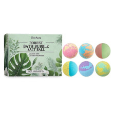 Oceaura Aromatic Bath Ball Plant Flower Fragrance Bath Fragrance Clean And Moisten Body Colorful Aromatic Loofah