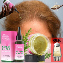 (2pcs) 2024 Natural Karkar Oil Rosemary Hair Growth Oil Serum Anti Hair Loss Strengthening Serum For Men Women 100% Pure