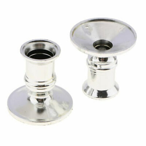 Traditional Taper Candle Holders 2 pcs 2