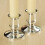 LIKEM traditional taper candle holders 2 pcs 5