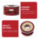 Wax seal stove with spoon, 1 set 6