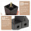 Rubber Plastic Sofa Legs 4 Pcs 5