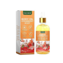 Ouhoe Strawberry Moisturizing Oil Is A Body Massage Oil That Moisturizes, Nourishes, Tightens, Reduces Fine Lines And Nourishes The Skin