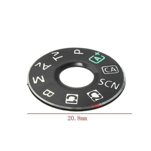 Canon EOS 6D replacement dial mode cap 1