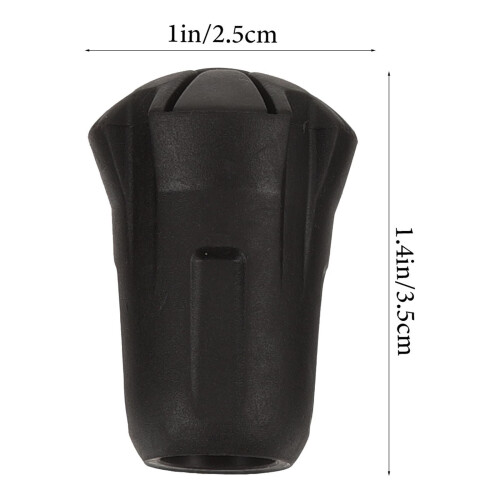 Trekking Pole Tip Cover Protective Plastic Pad Set 5 pcs 1
