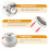 Butter Candle Melting Pot Metal Mini Heating Bowl 2