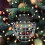 Christmas Tree Pendant for Car Mirror Acrylic Black 1pc 5