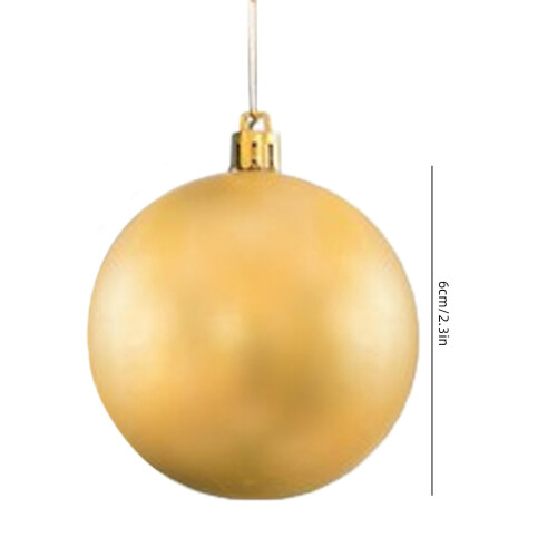 Blue Christmas Balls 6 cm 9-pack 2
