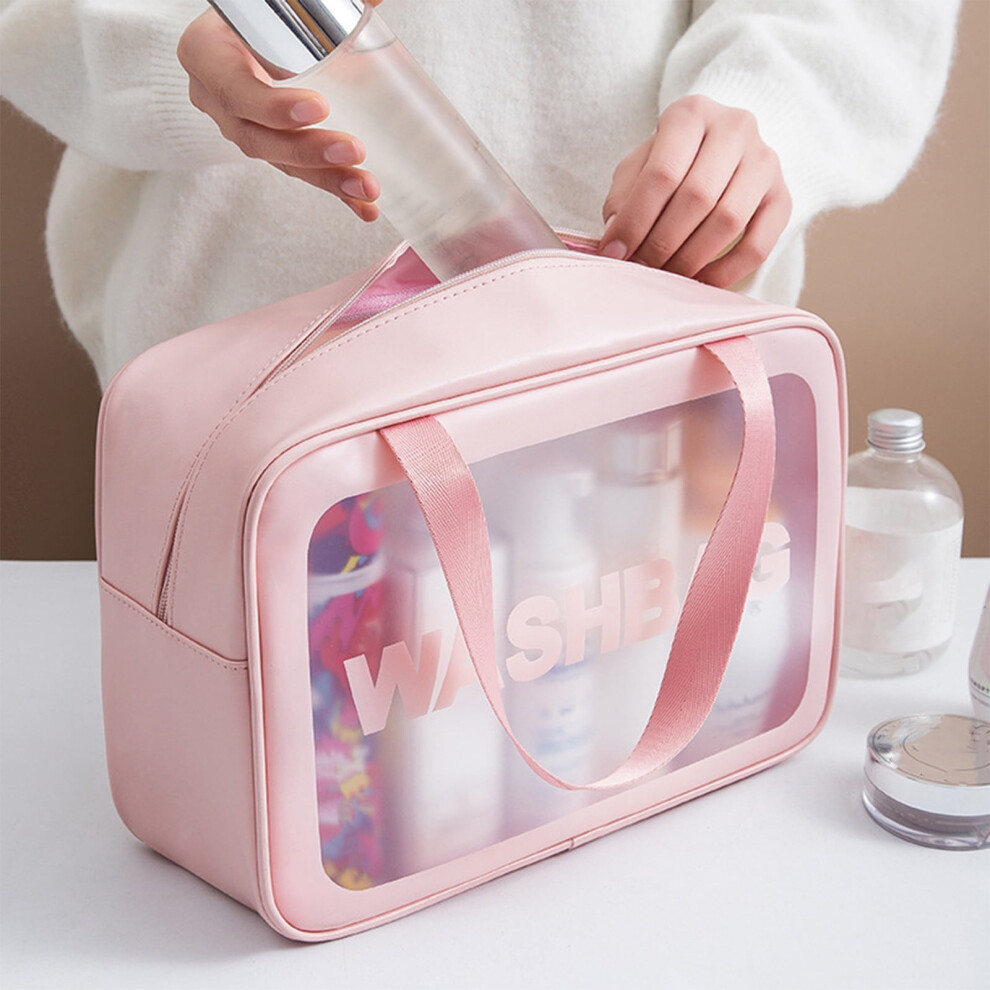 Transparent Cosmetic Storage Bag Large Capacity