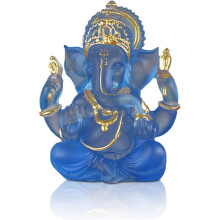 Statues de Ganesh, dieu hindou à tête d'éléphant, sculpture en résine, idole indienne de Ganesh, figurine de Bouddha, ornement décoratif