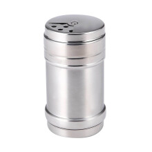 Pot à épices en acier inoxydable Tahtuvzn, compatible avec une utilisation en cuisine et au barbecue, couvercle rotatif, excellent cadeau en