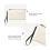 Canvas pencil case for sublimation DIY craft 10 pcs 4