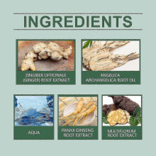 Nourishing Ginger , Ginseng Hair Growth Spray Strengthens Roots, Hydrates Scalp, Reduces Hair Loss , Breakage for Thicker, Healthier Hair