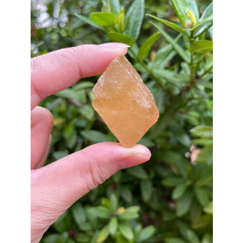 Honey Calcite Rough Natural 1-2 inch 1