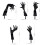 Scary Hand Stake Halloween Yard Sign 5 pcs 4