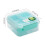 Double Layer Leak-proof Bento Box Microwave Freezer Safe 3 3
