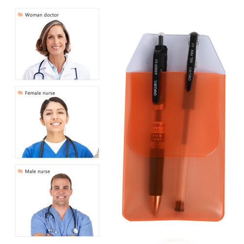 Multi-color pen bag for nurses PVC pencil case 12 pcs 2