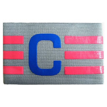 Nylon soccer captain armband adjustable elastic