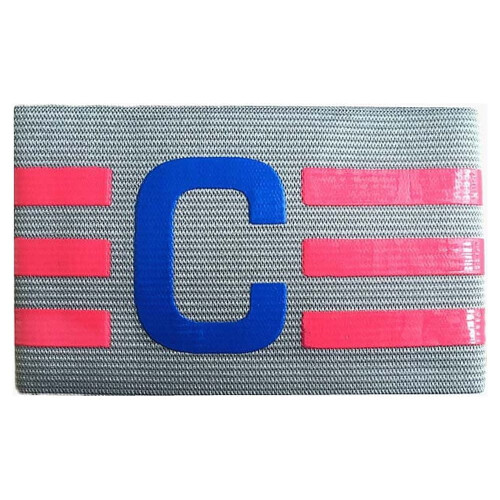 Nylon soccer captain armband adjustable elastic