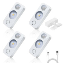 Petite lampe de lecture à chargement manuel sans fil, sans perçage, idéale pour armoire, cave à vin, meuble à chaussures, entrée, lumière à