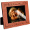 Engraved Brown Leather Photo Frame 5x7 Inch 1