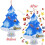 Felt Christmas Tree Set for Kids 3ft with Ornaments 3