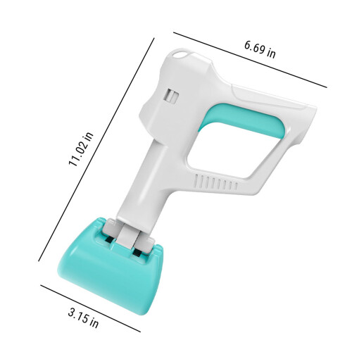 Non-Breakable Pet Pooper Scooper Long Handle 1 Pack 2