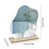 Acrylic makeup mirror frameless irregular 1 piece 2