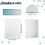 Rectangle Beveled Glass Mirror 4x7 inch 1 pc 7