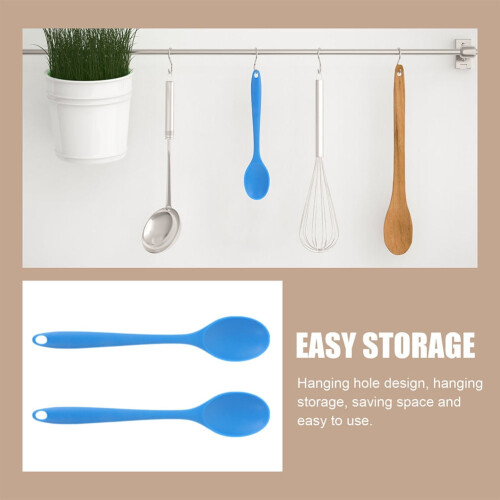 Silicone Coffee Stirrer Spoon Set 4 Pieces 1