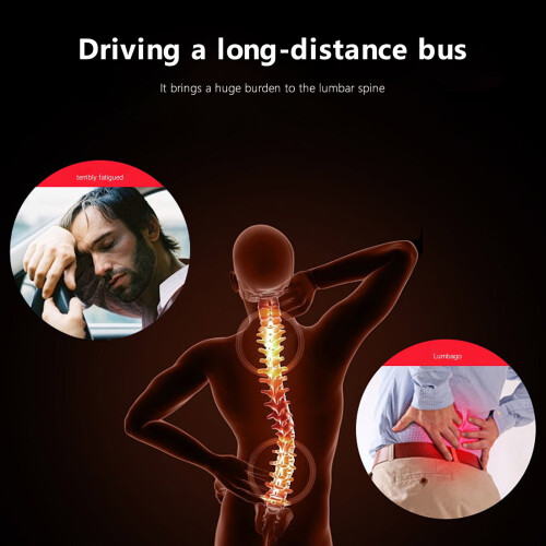 Lumbar Massage Cushion for Car Seat 1 Piece 2