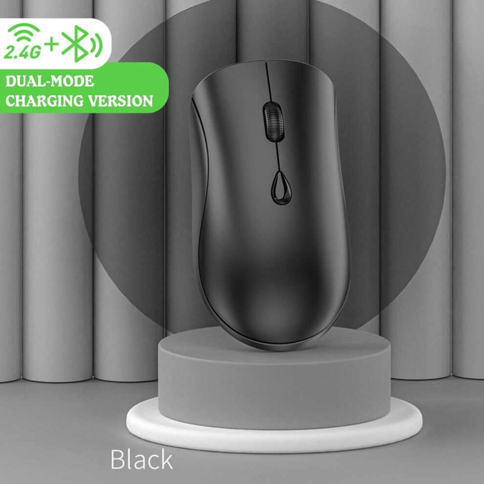 Quinlirra Wireless Silent Mouse 2.4G/Bluetooth Rechargeable 972700571909