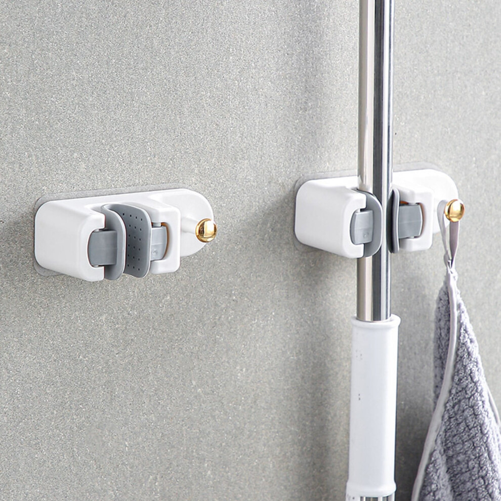 Mop And Broom Holder Stainless Steel Wall Mounted 972700176920